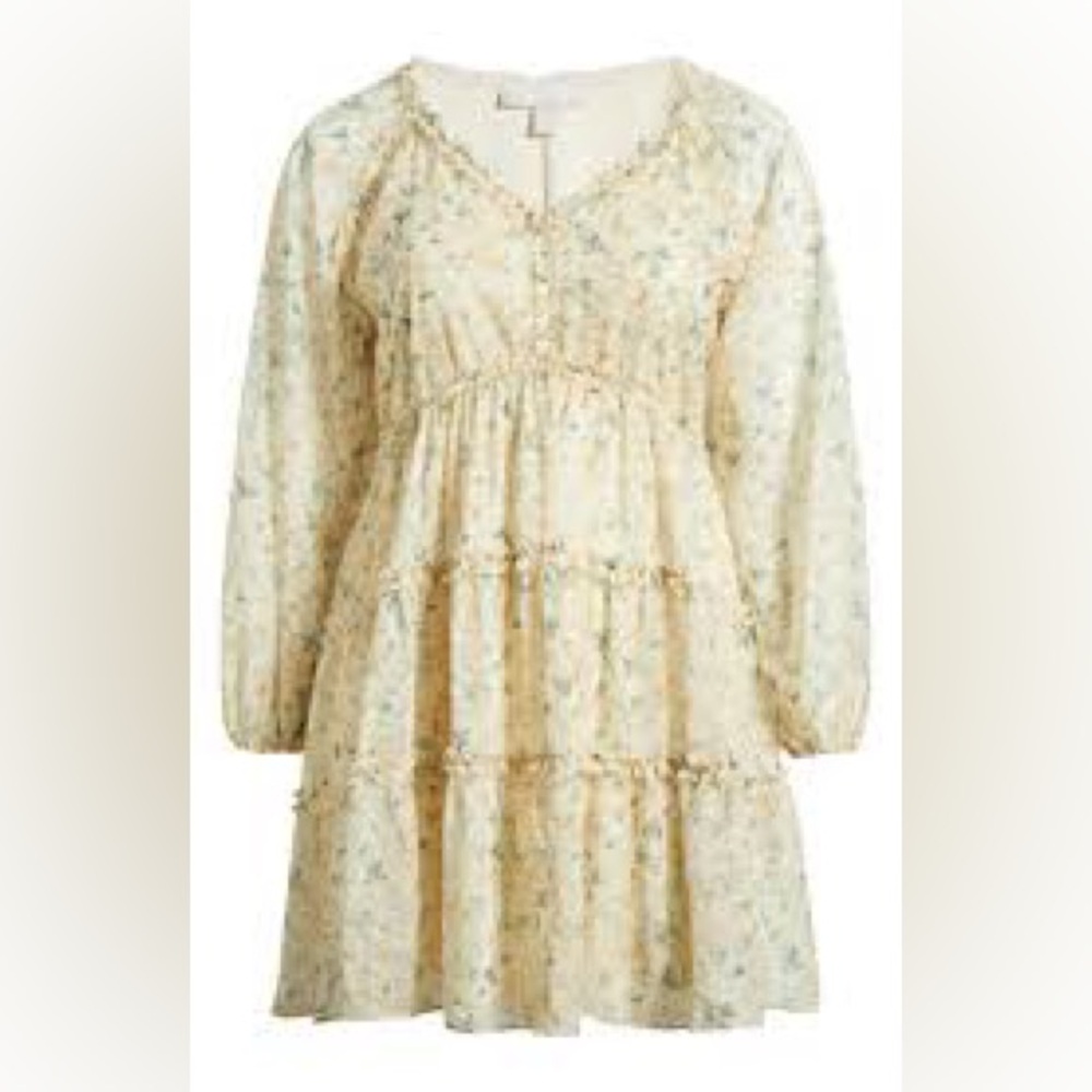 Chelsea28 Floral Cream Dress From Nordstrom